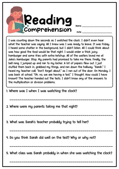 free short story printables.